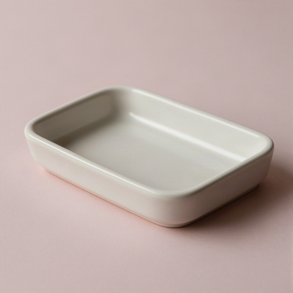 Ceramic Soap Dish with Drainage