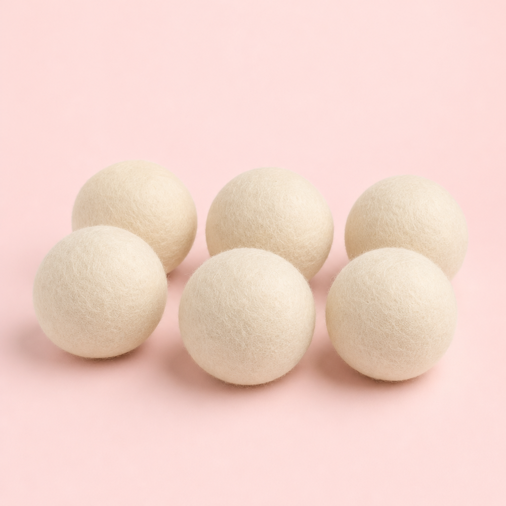 Wool Dryer Ball Set of Six