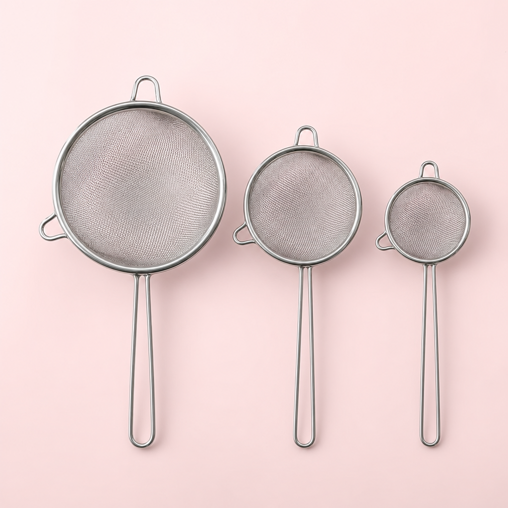 Wire Mesh Strainer Set