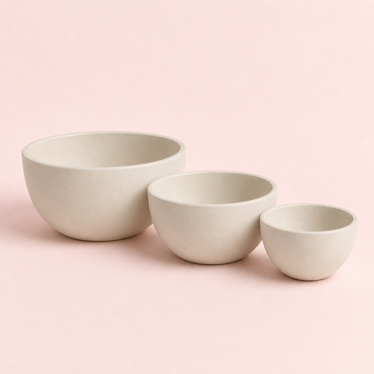 Stoneware Mixing Bowl Set