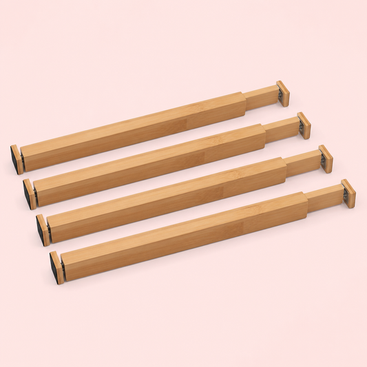 Bamboo Drawer Divider Set
