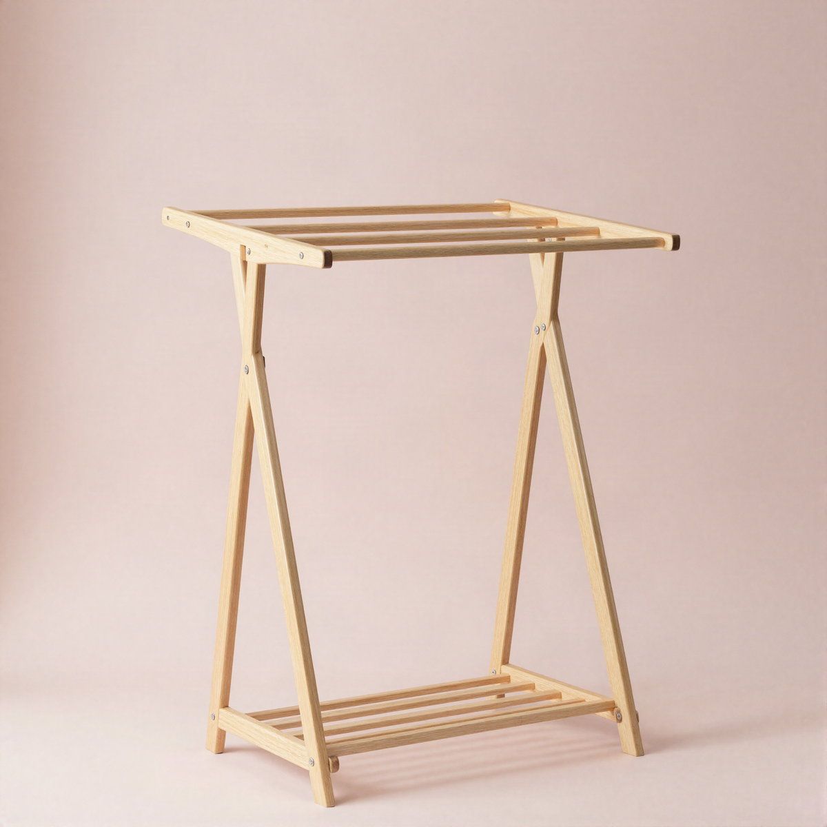 Folding Wooden Drying Rack