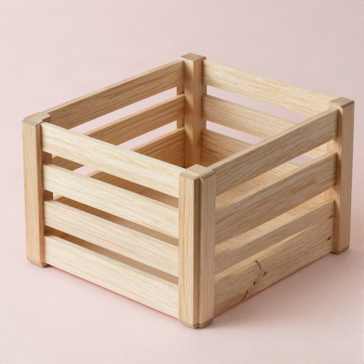 Stackable Wooden Storage Crate