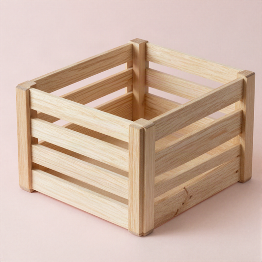 Stackable Wooden Storage Crate