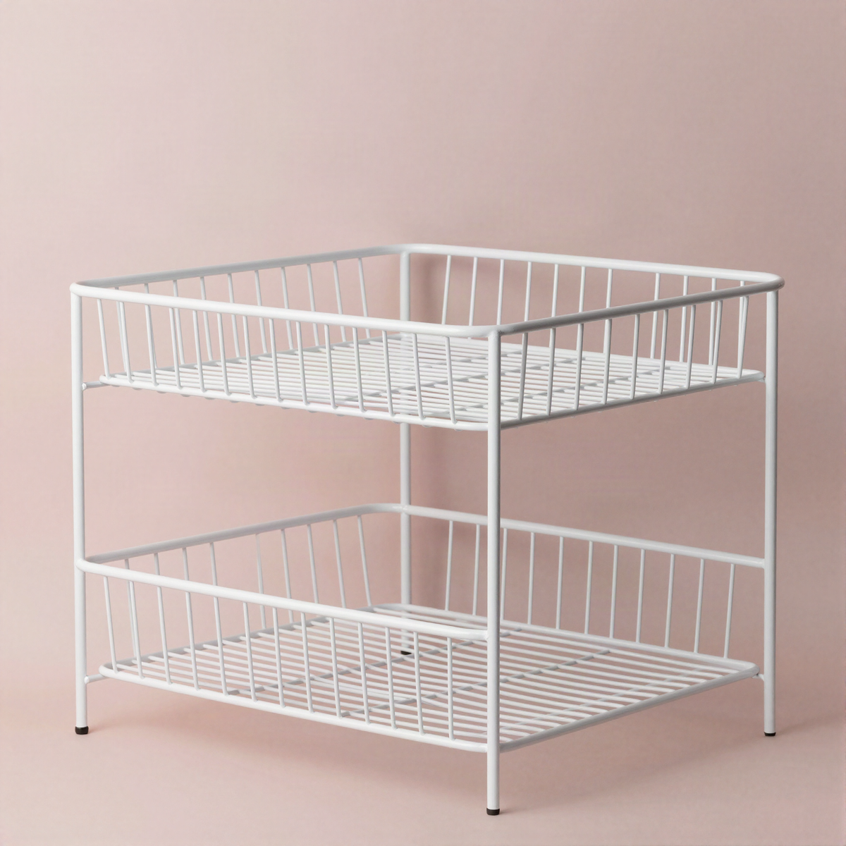 Under Shelf Wire Basket, Set of Two