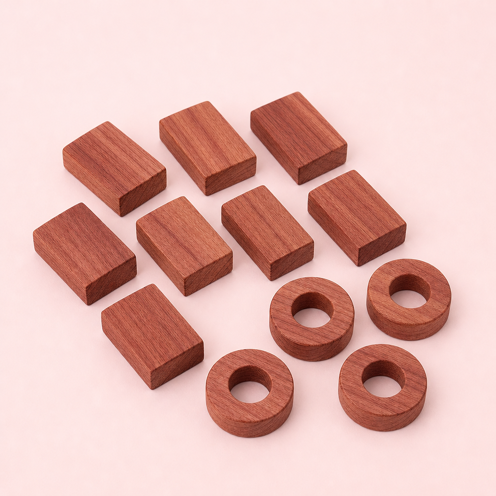 Cedar Blocks for Drawers, Set of Twelve