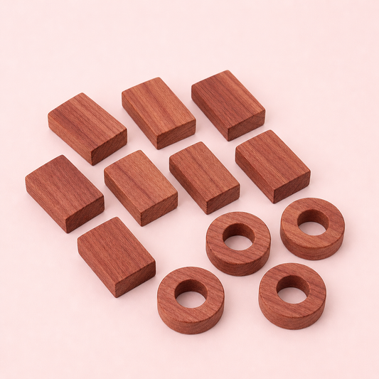 Cedar Blocks for Drawers, Set of Twelve