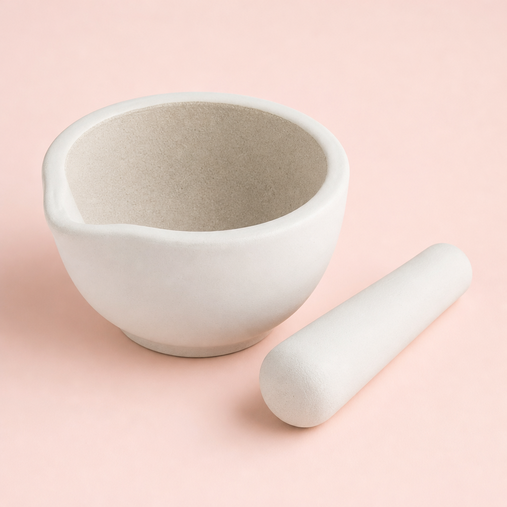 Ceramic Mortar and Pestle